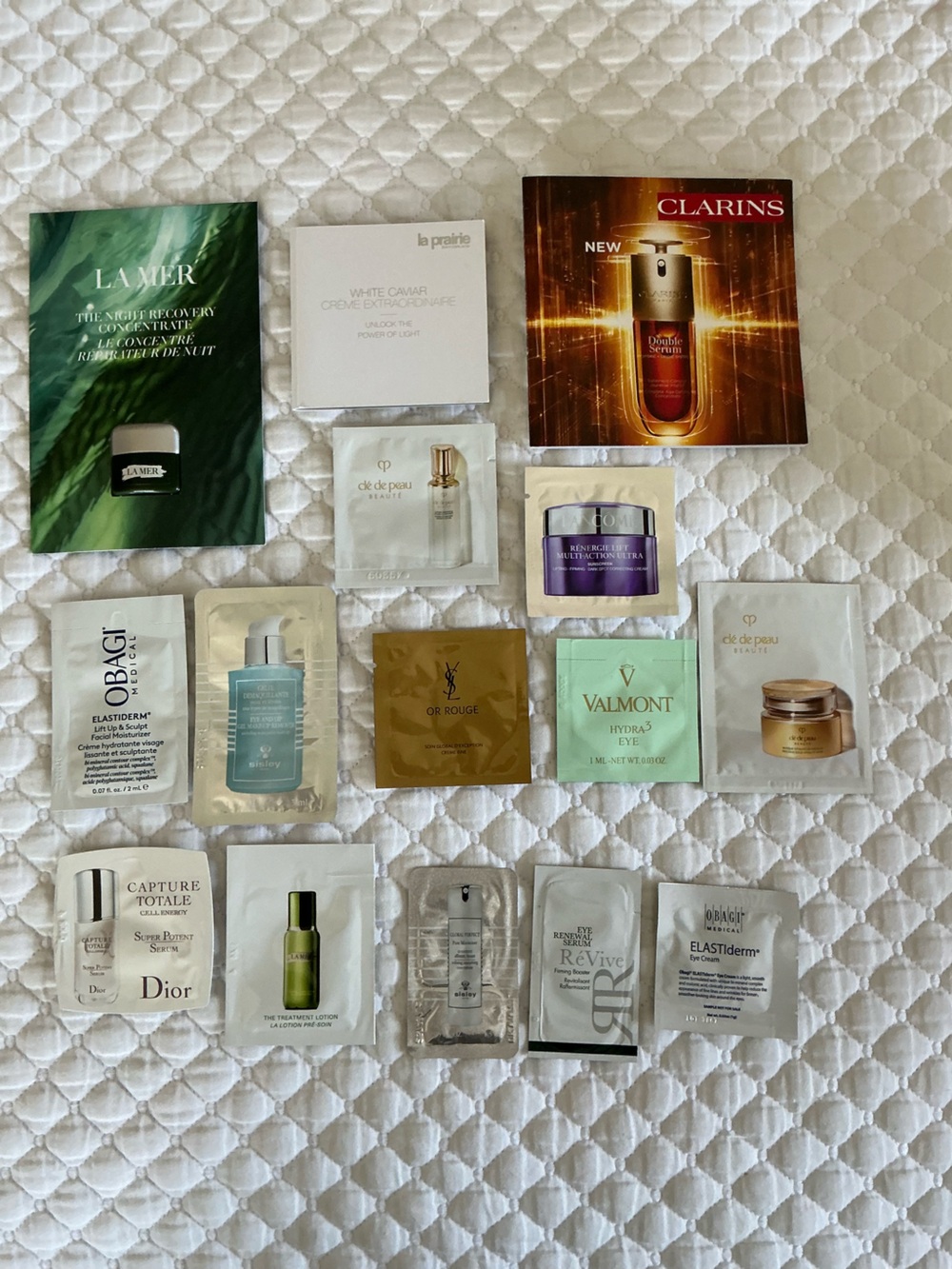 Luxury Skin Care Assorted Discovery Set of 15 Samples